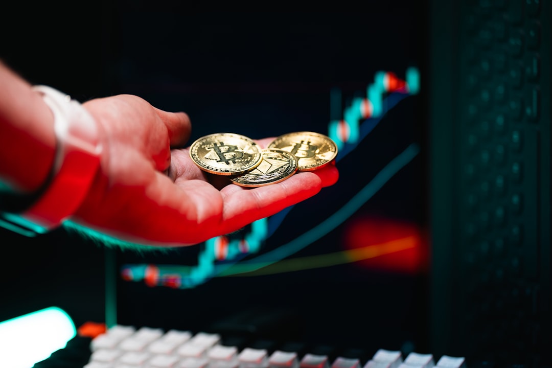 Photo cryptocurrency profits